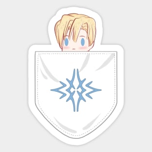 pocket Dimitri Sticker